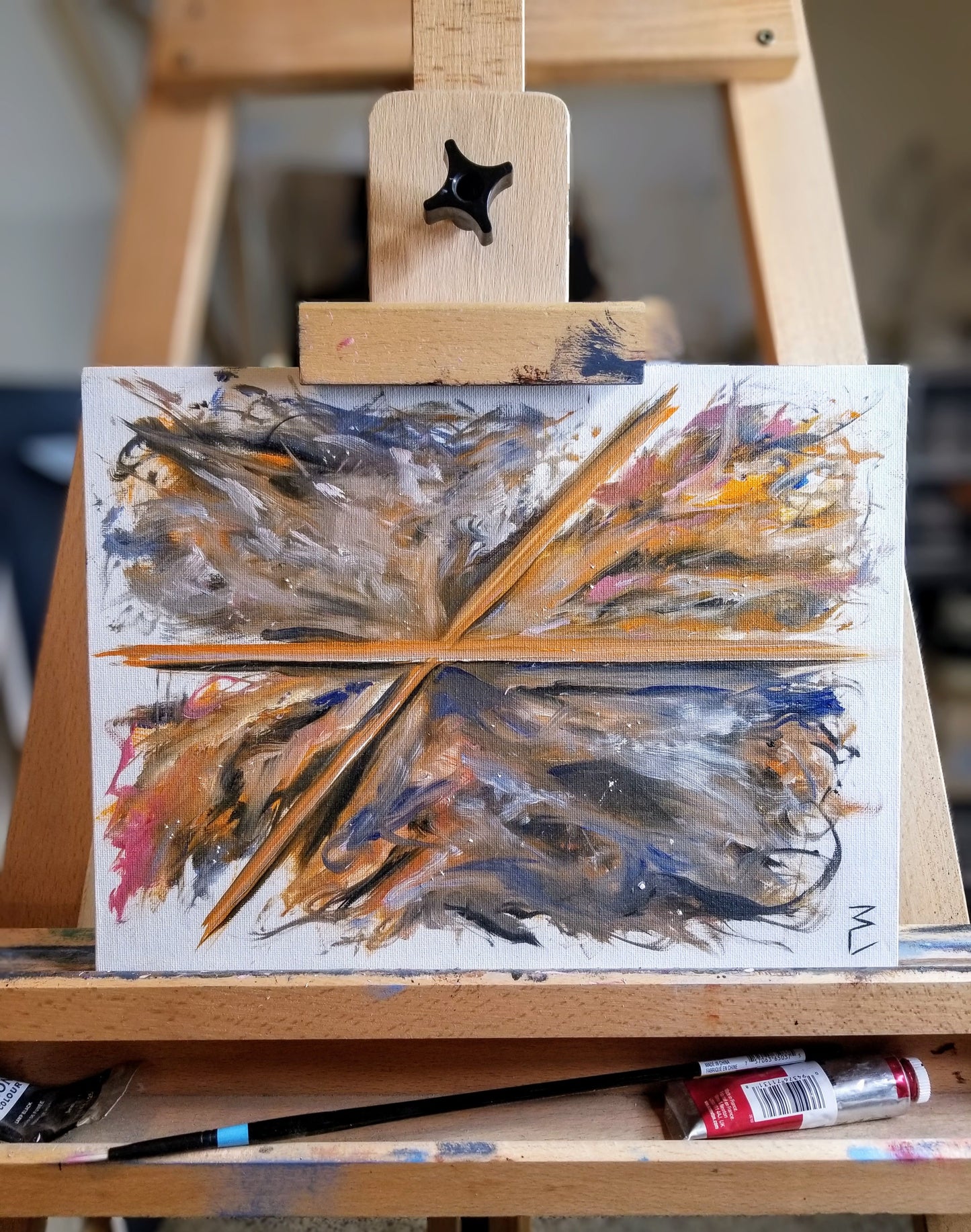 Troisième Trouble Oil on Canvas