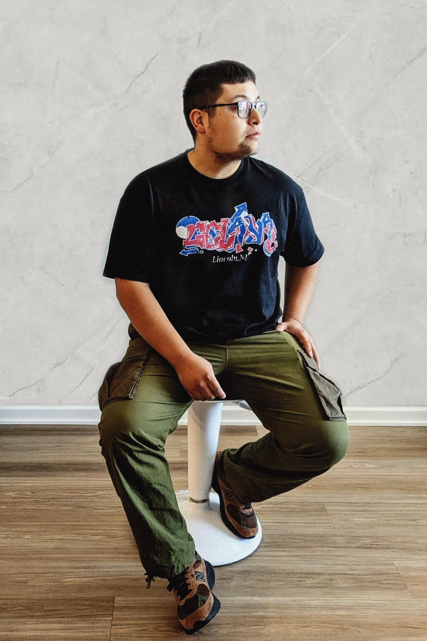 Celaya.Terra Tee “Celaya Logo SS25” Black