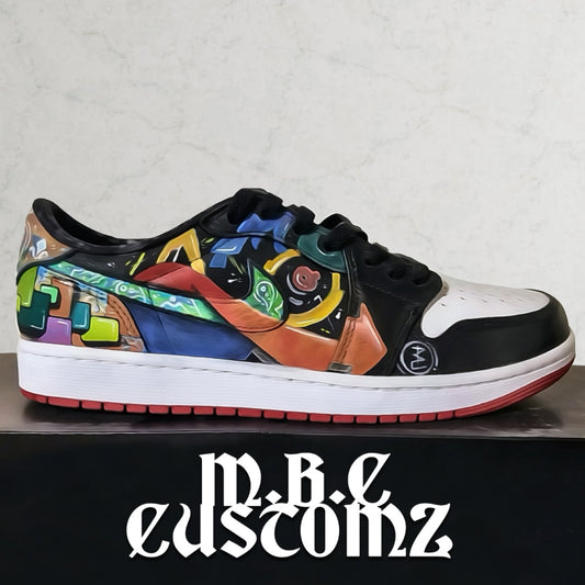 Custom Jordan 1 Low "Urbano" by MBC