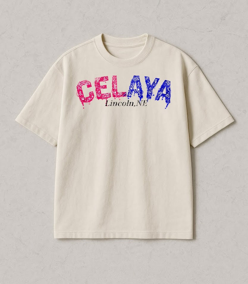 Celaya.Evertee Logo "Cream"