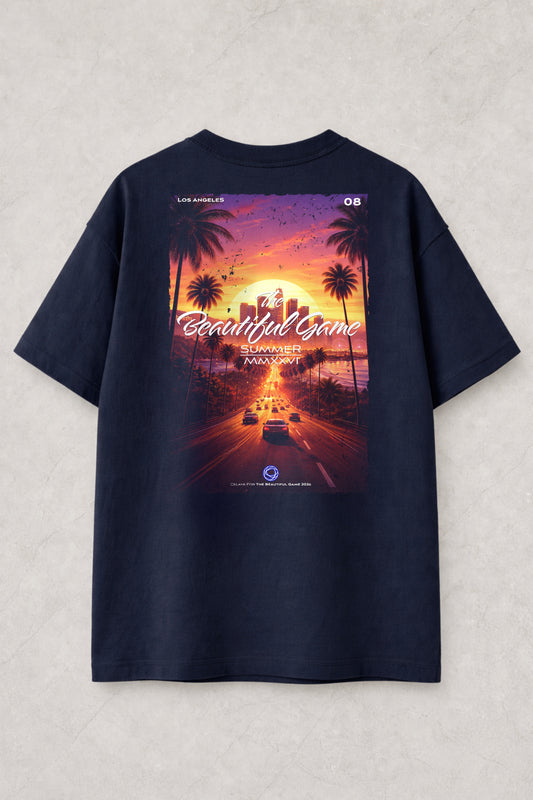 Celaya.Fieldridge TBG “Los Angeles” Navy Tee
