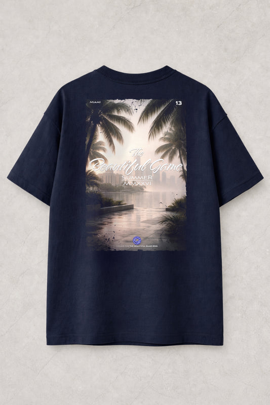 Celaya.Fieldridge TBG “Miami” Navy Tee