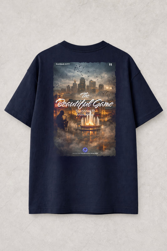 Celaya.Fieldridge TBG “Kansas City” Navy Tee