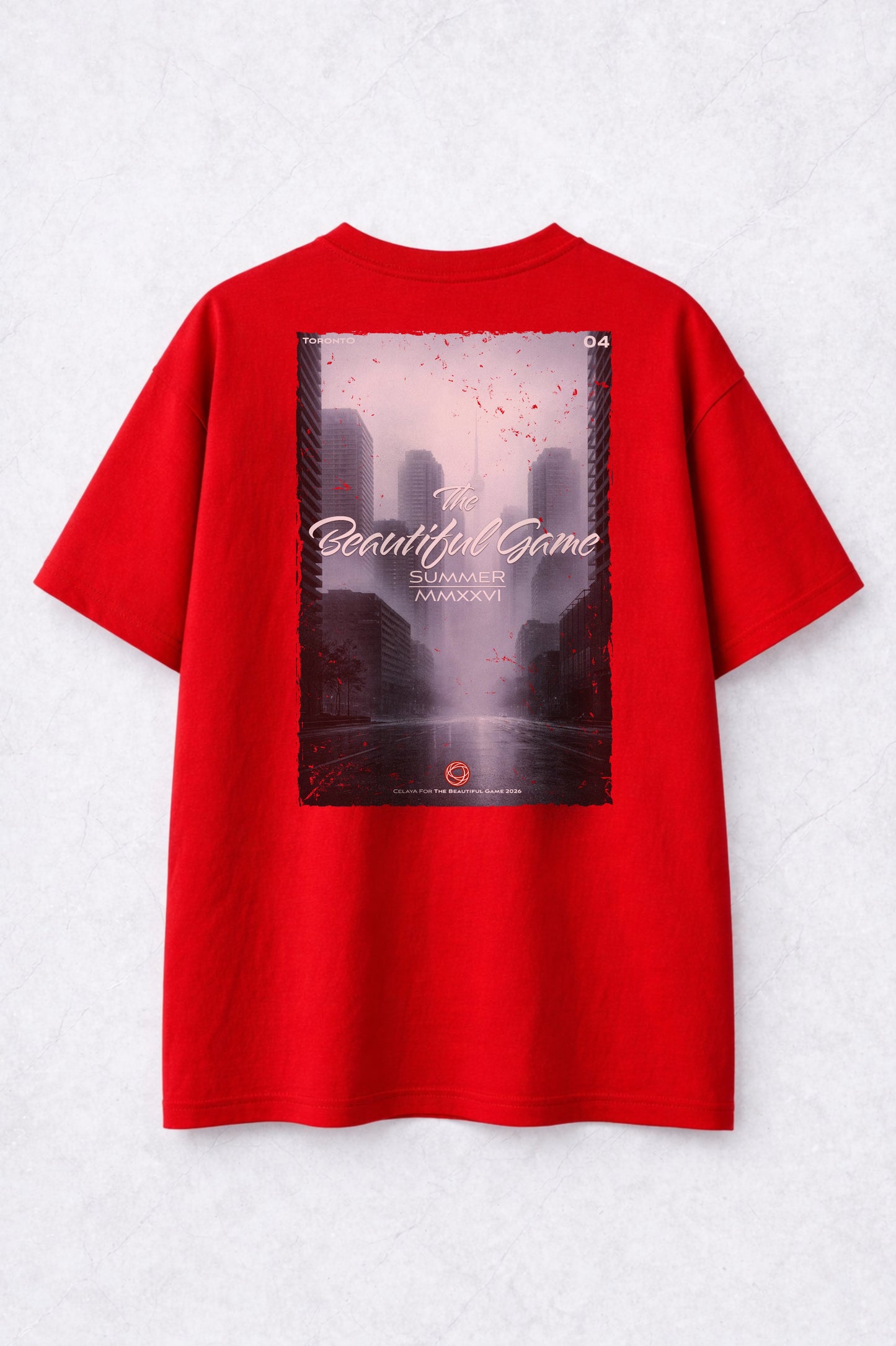 Celaya.Terra TBG “Toronto” Red Tee