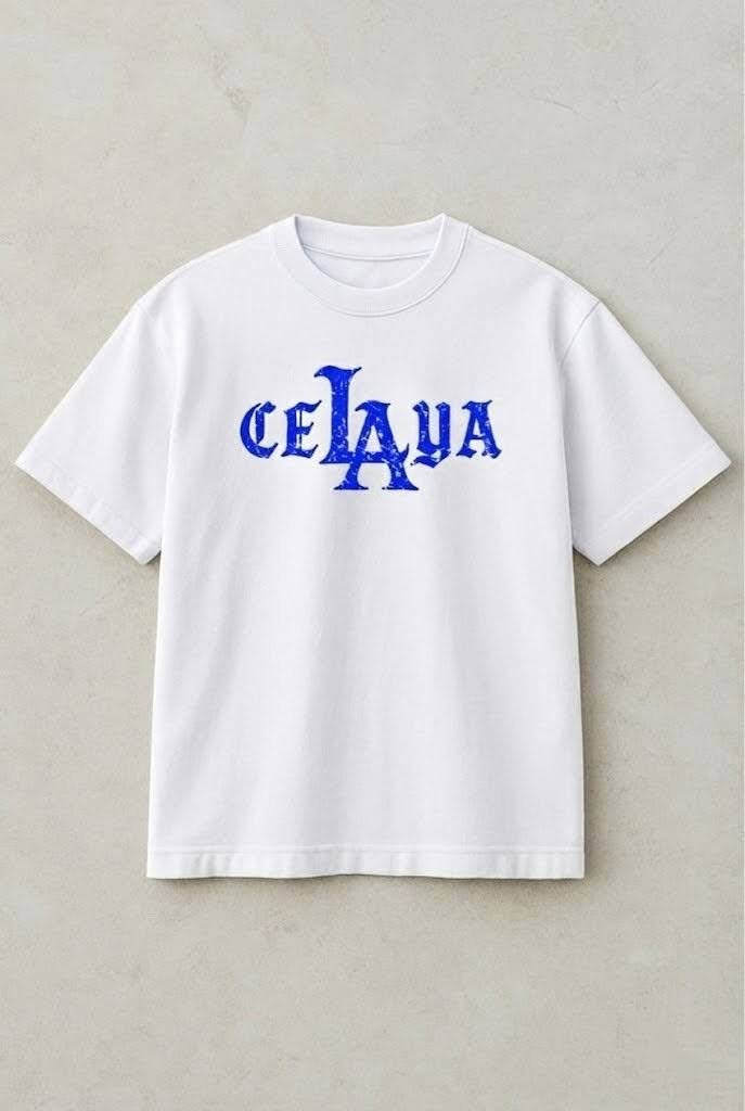 Celaya.Fieldridge “CeLAya” White Tee