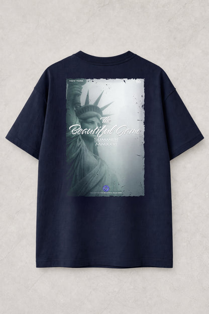 Celaya.Fieldridge TBG “New York” Navy Tee