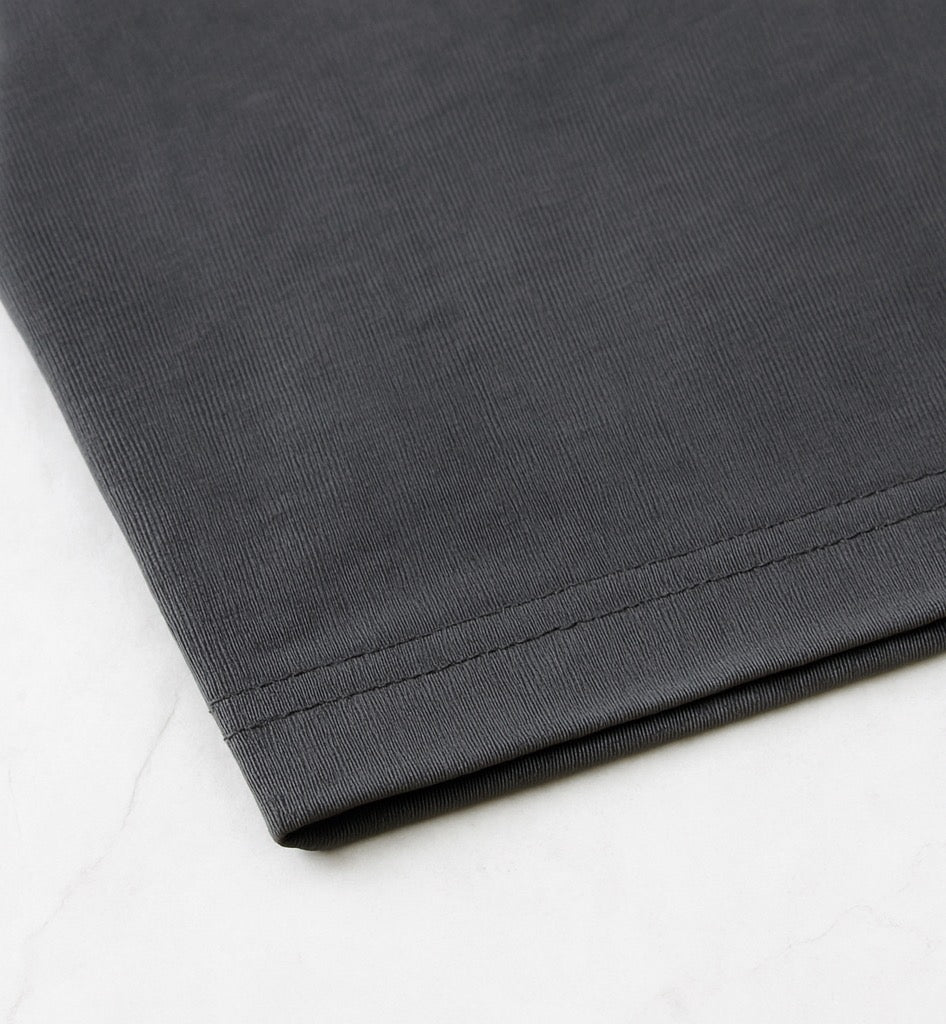 MPS.Fieldridge Tee Fear Collection “Fear Wears A Mask” Washed Grey