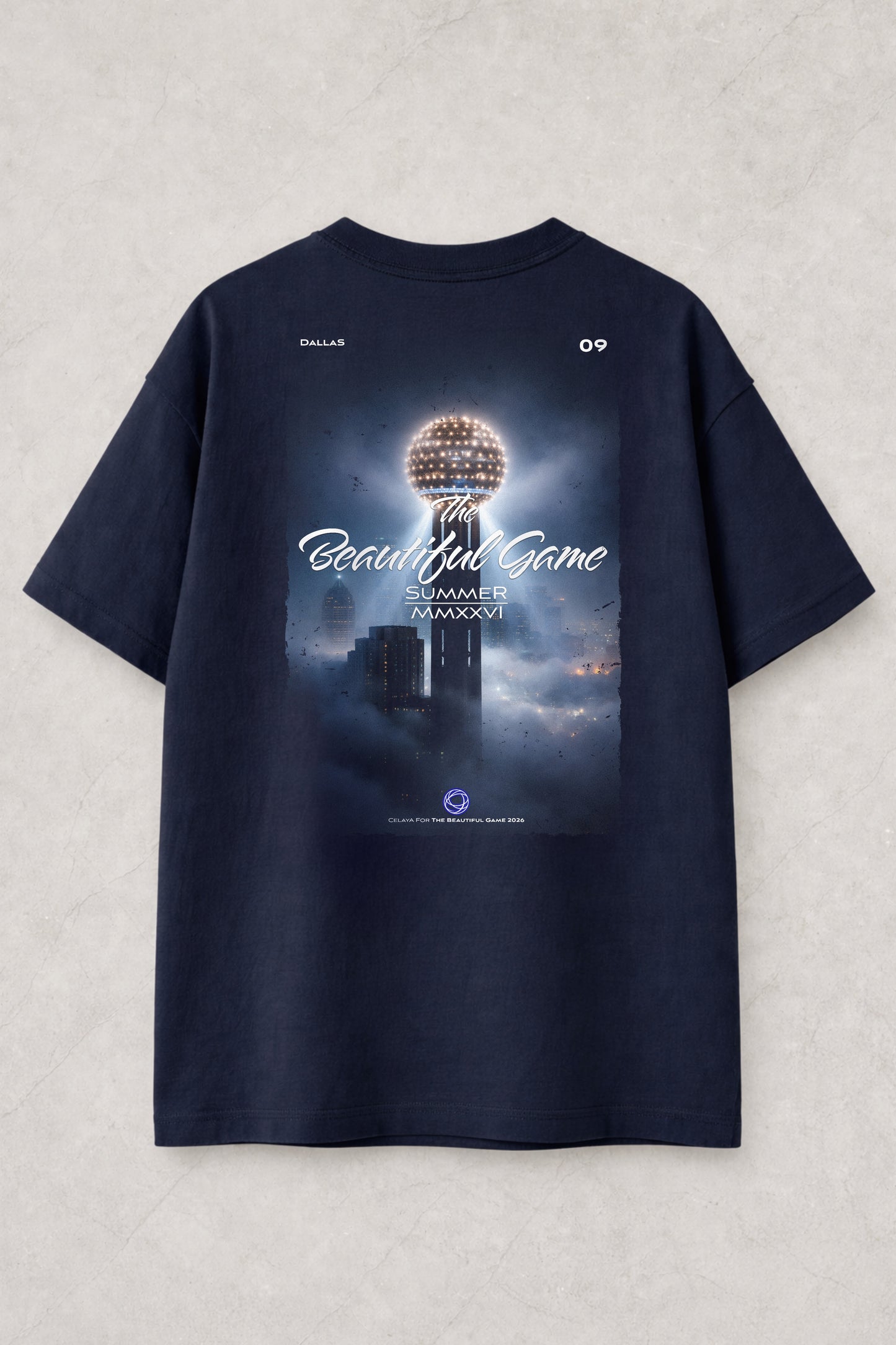 Celaya.Fieldridge TBG “Dallas” NavyTee