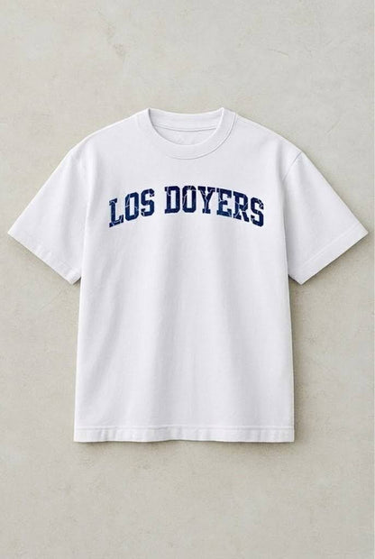 Celaya.Fieldridge “Los Doyers” White Tee