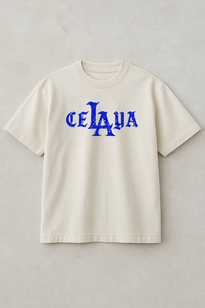 Celaya.Fieldridge “CeLAya” White Tee