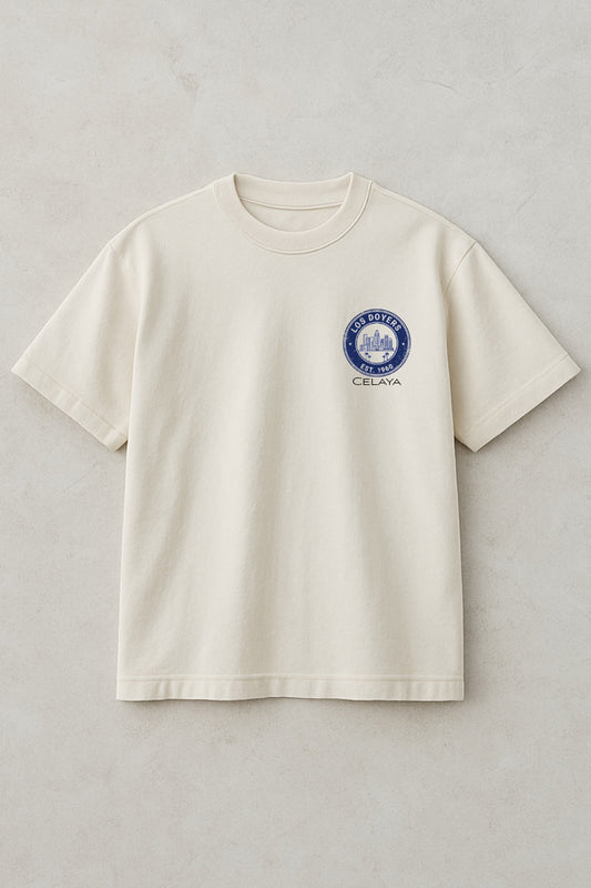 Celaya.Fieldridge “LA SKYLNE” White Tee