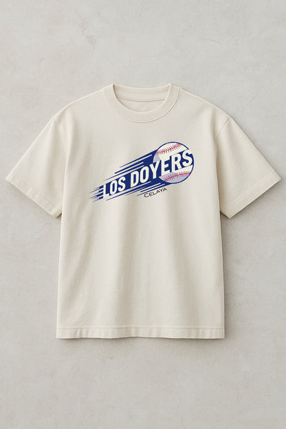 Celaya.Fieldridge “Los Doyers BSBLL” White Tee