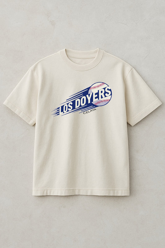 Celaya.Fieldridge “Los Doyers BSBLL” White Tee