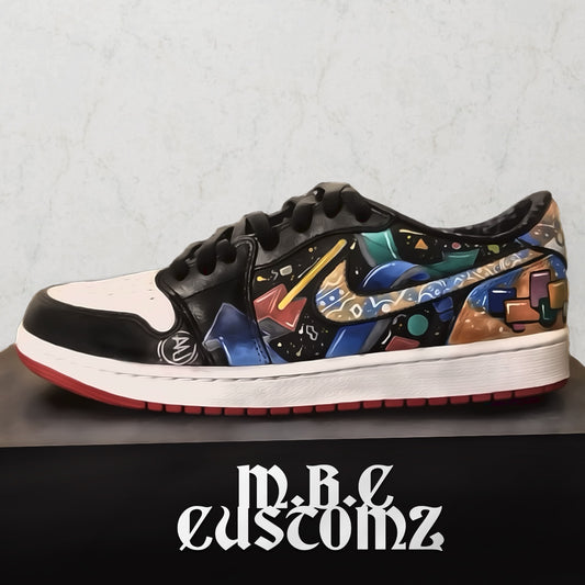 Custom Jordan 1 Low "Urbano" by MBC