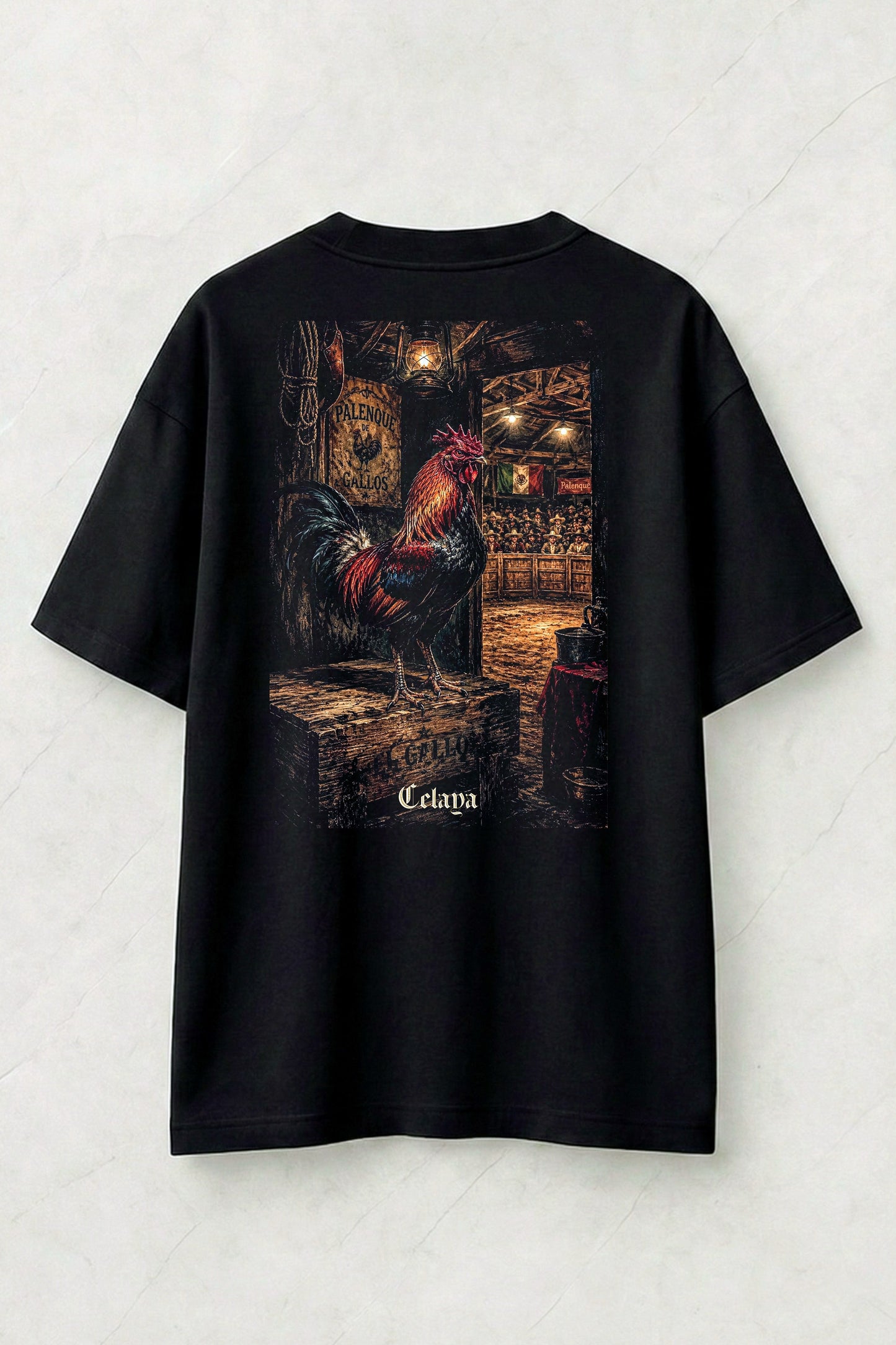 Celaya.Fieldridge "El Gallo" Black Tee