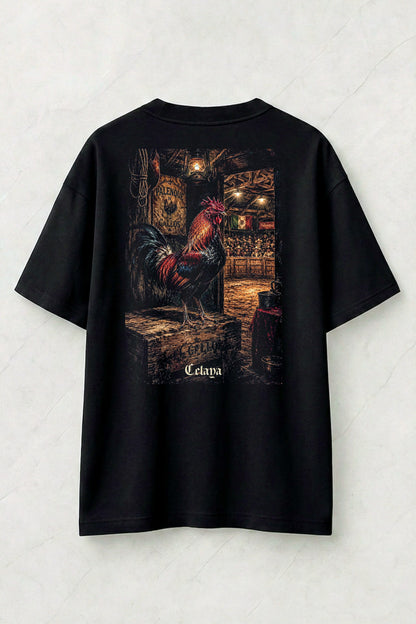 Celaya.Fieldridge "El Gallo" Black Tee