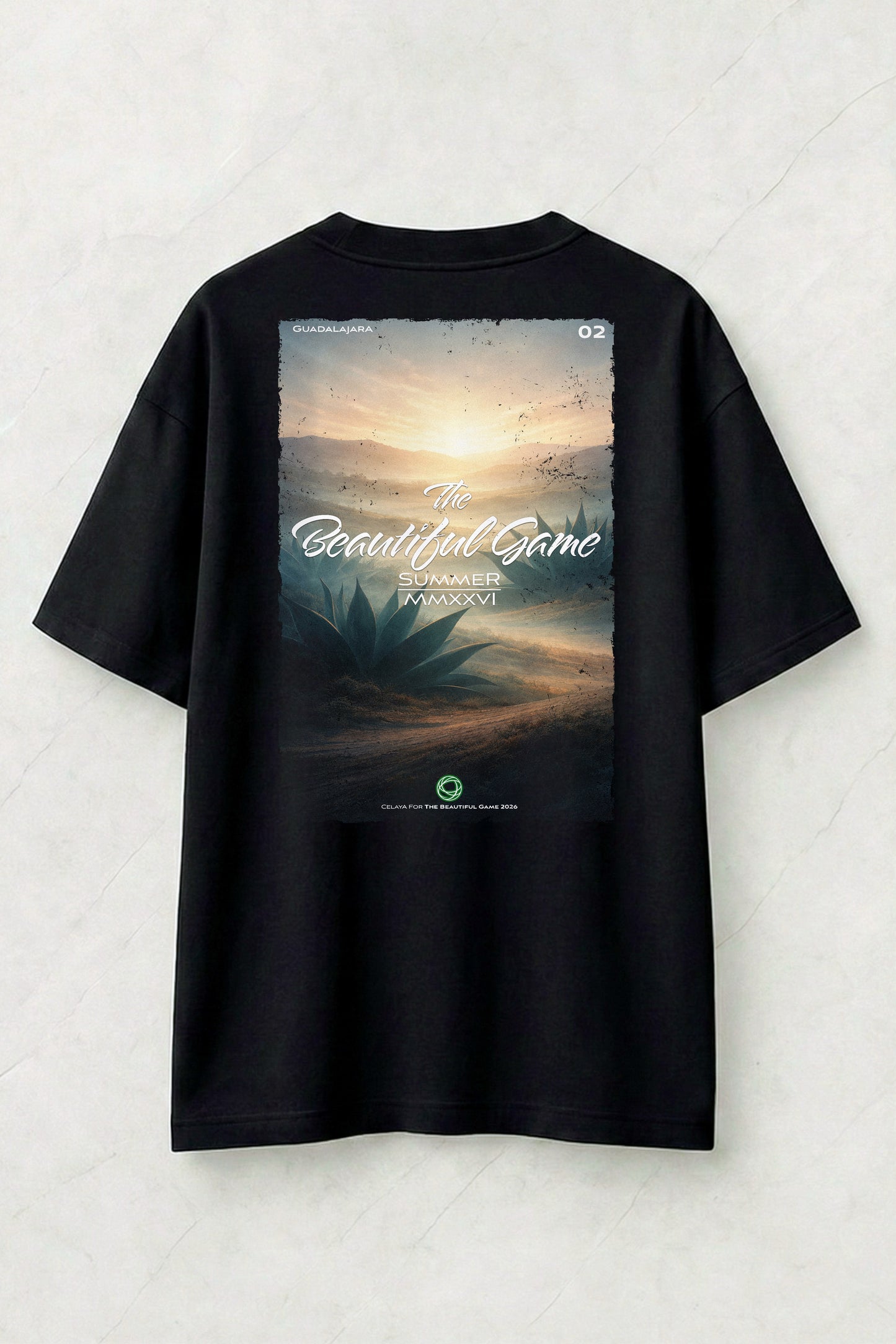 Celaya.Terra TBG "Guadalajara" Black Tee