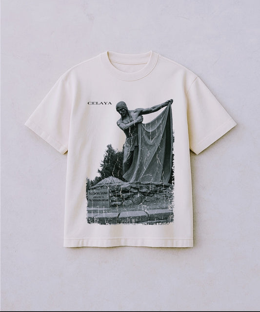 MPS.CORNBELT "Smoke Signal" White Mesa Tee
